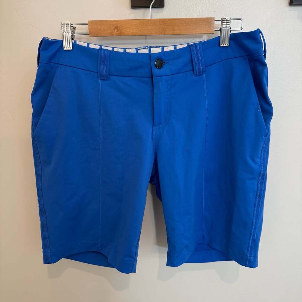Lululemon Golf Shorts Size 10 Blue Performance Athletic
